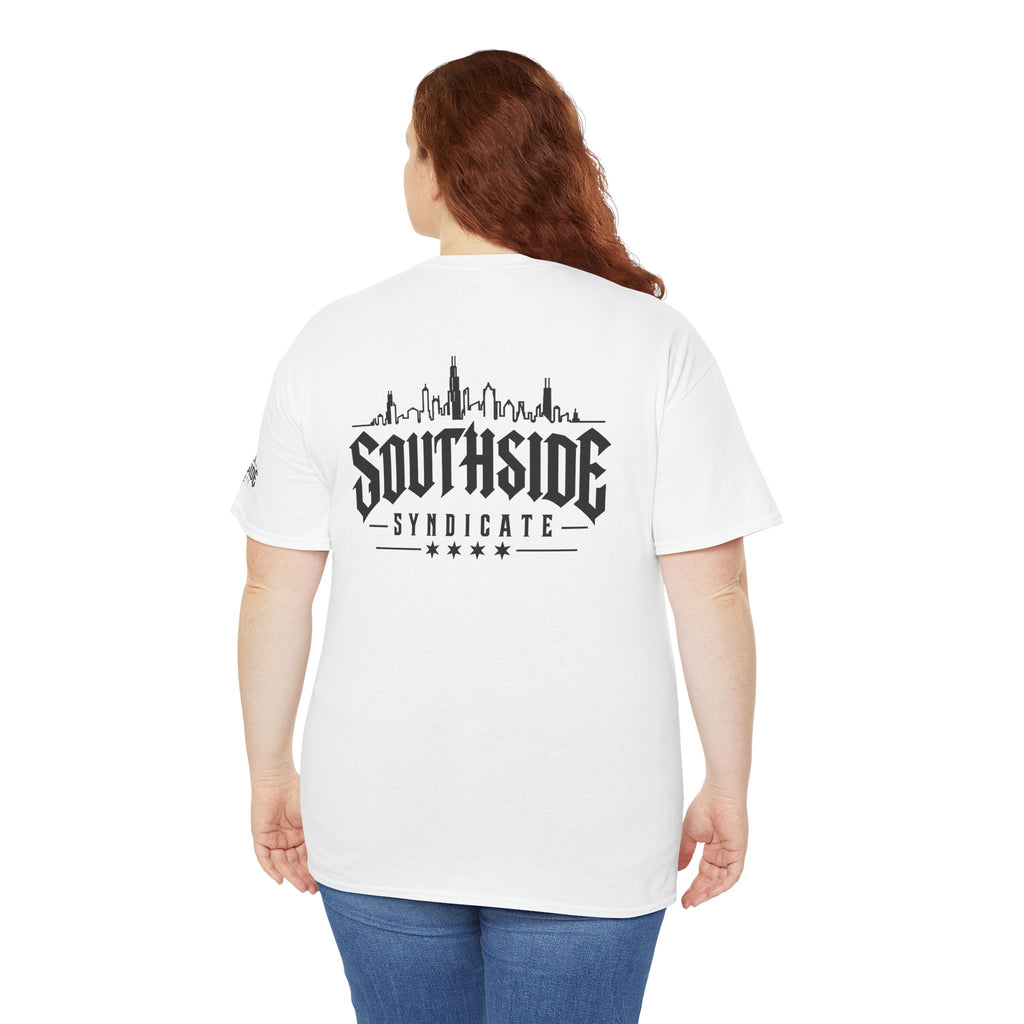 Southside Syndicate Back Logo White Unisex Tee