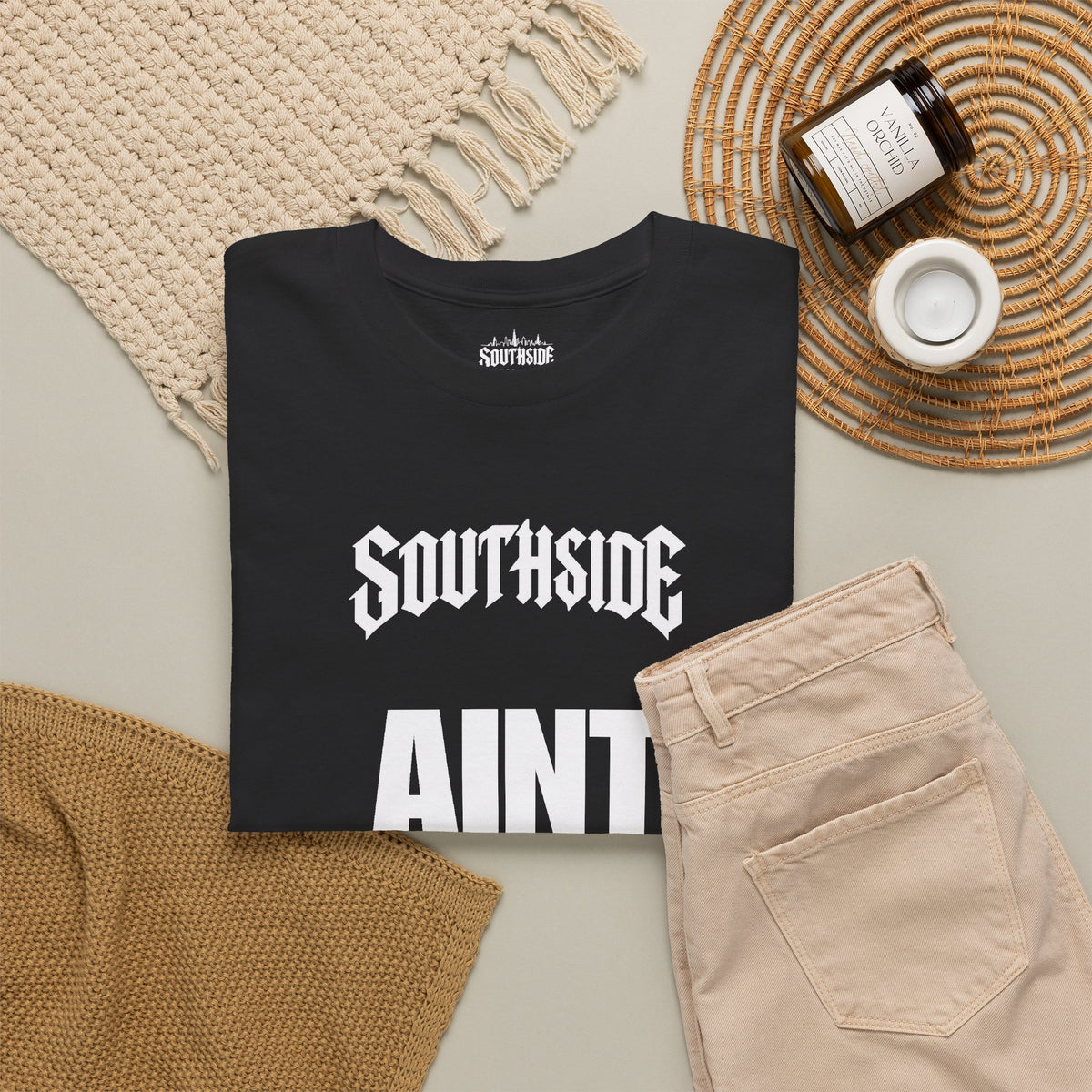 Ain’t Playin Black Unisex Tee | Southside Syndicate