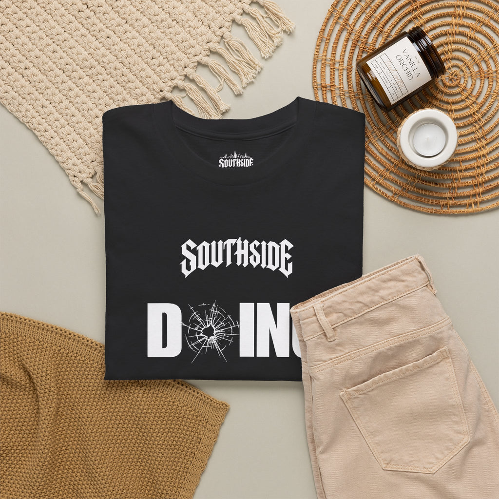 Doing Damage Black Unisex Tee | Southside Syndicate