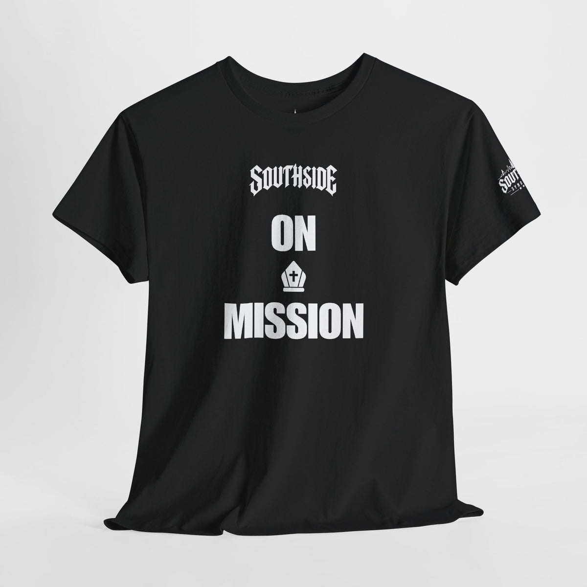 On Mission Black Unisex Tee | Southside Syndicate