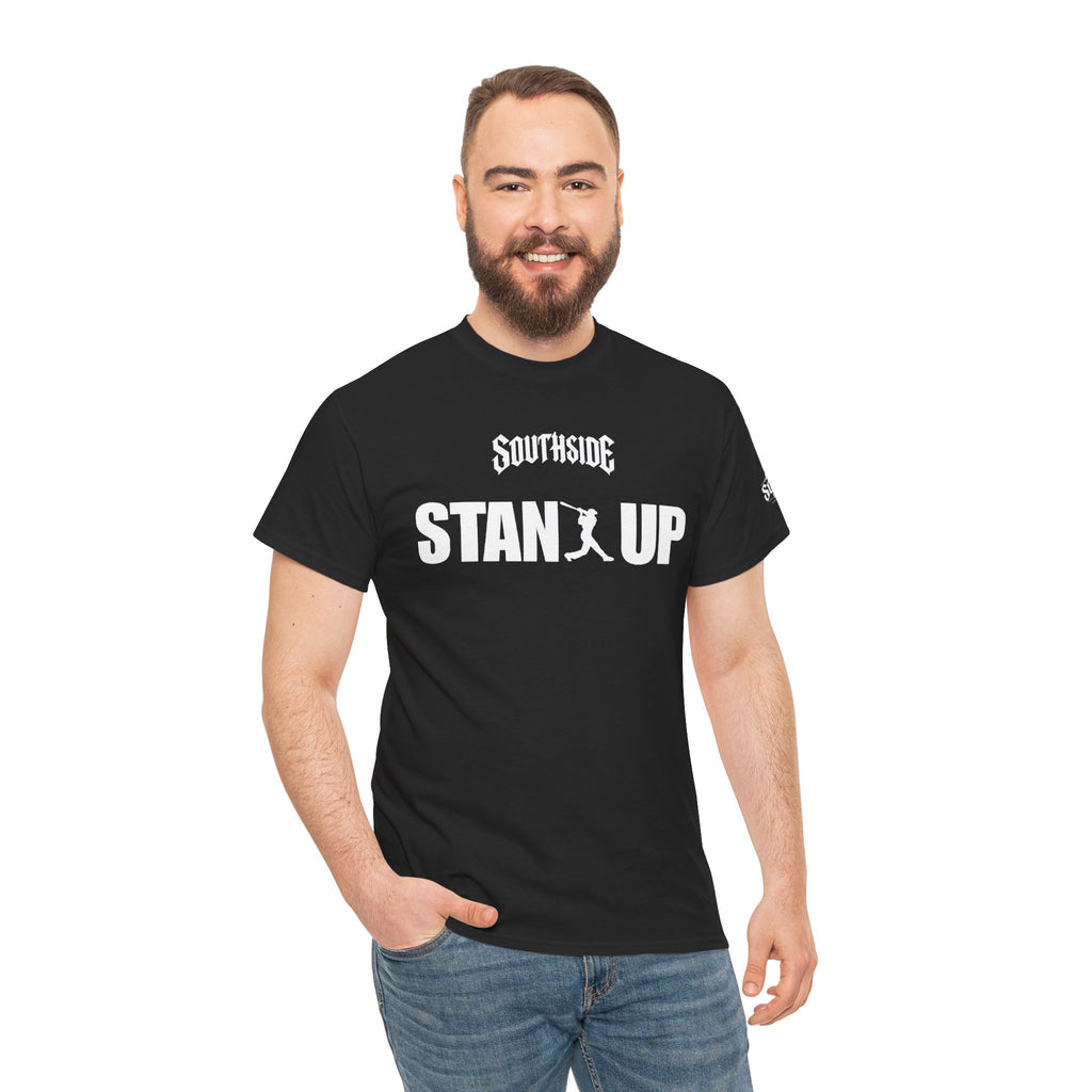 Stand Up Black Unisex Tee | Southside Syndicate