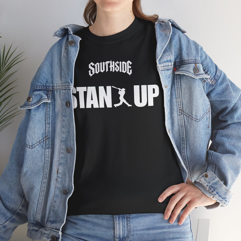 Stand Up Black Unisex Tee | Southside Syndicate