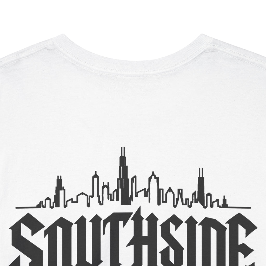Southside Syndicate Back Logo White Unisex Tee