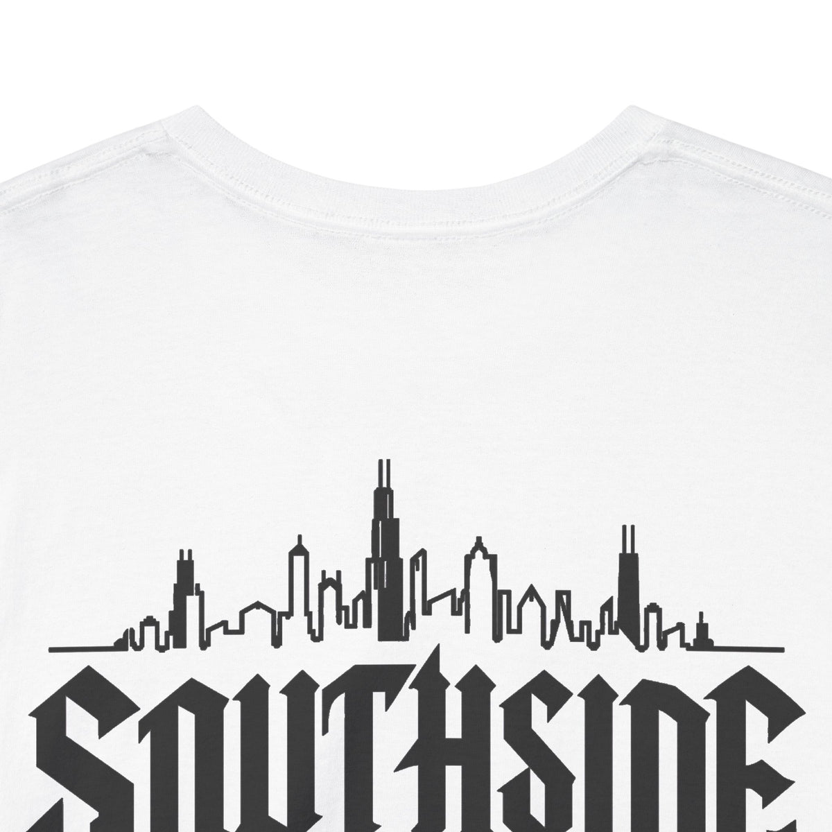 Southside Syndicate Back Logo White Unisex Tee