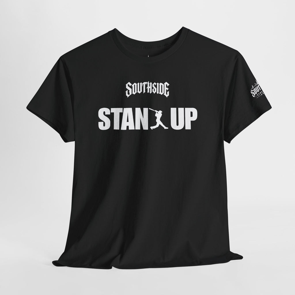 Stand Up Black Unisex Tee | Southside Syndicate