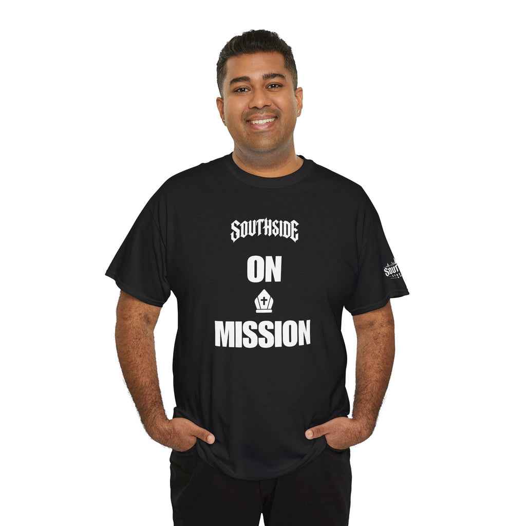 On Mission Black Unisex Tee | Southside Syndicate