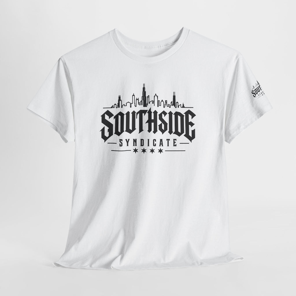 Southside Syndicate Front Logo White Unisex Tee